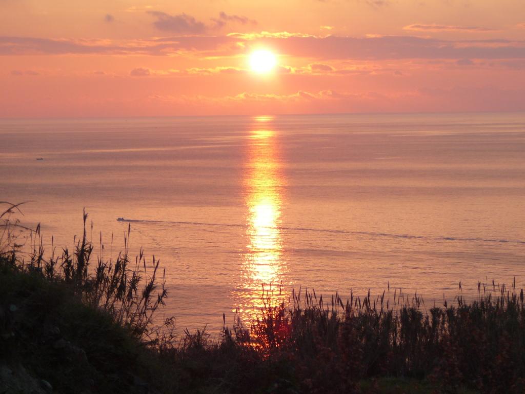 Ischia. Sonnenuntergang